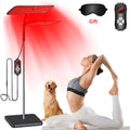 660Nm 850Nm LED Red Light Therapy Panel with Stand near Infrared Therapy Lamp Devices for Body Muscle Relax and Skin Care