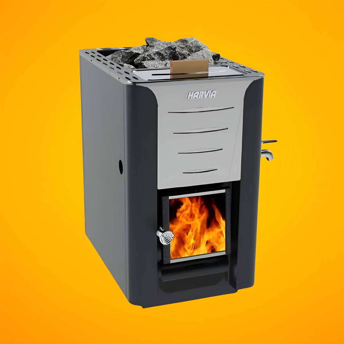Harvia 20 ES Pro 24.1kW Wood Sauna Stove with Water Tank