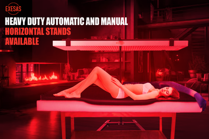 Full-Body Red and Near-Infrared LED Panel with Stand