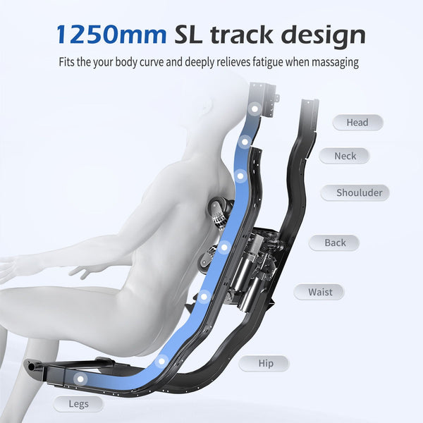 Bosscare GR8686 3D SL-Track Massage Chair with AI Voice