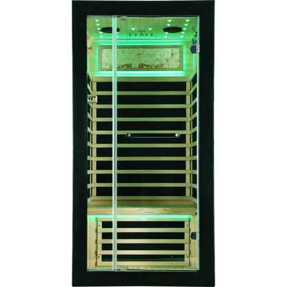 Hemlock Infrared Sauna with 7 Carbon Heating Panels