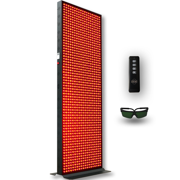 Full-Body Red and Near-Infrared LED Panel with Stand