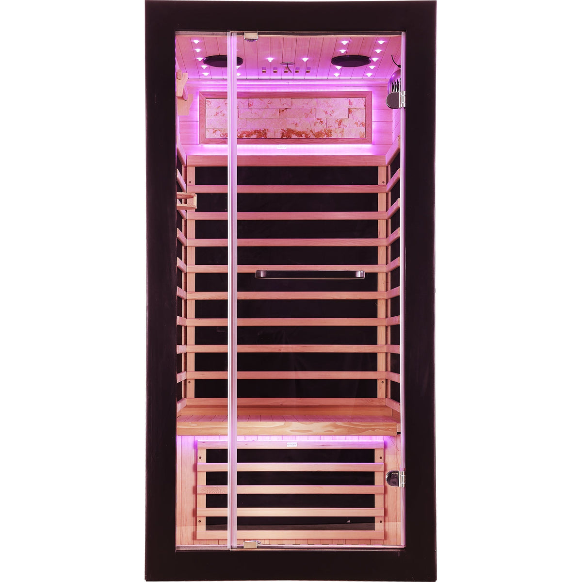 Hemlock Infrared Sauna with 7 Carbon Heating Panels