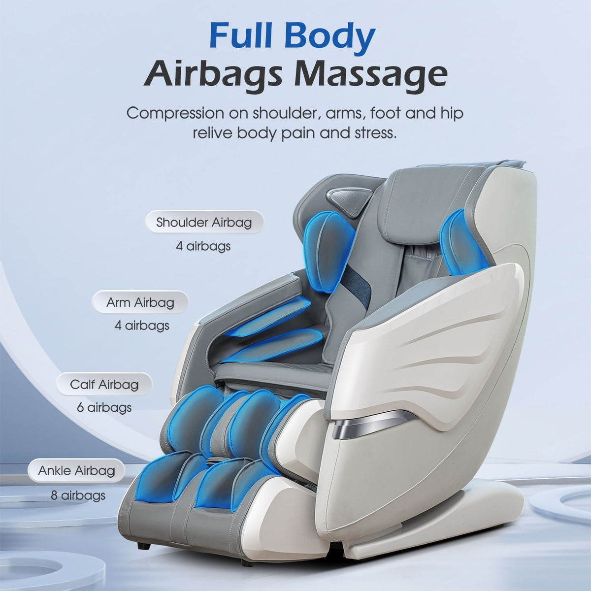 Bosscare GR8686 3D SL-Track Massage Chair with AI Voice