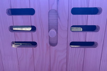 Blisspod Malmo 2-Person Infrared Sauna with Red Light Panel