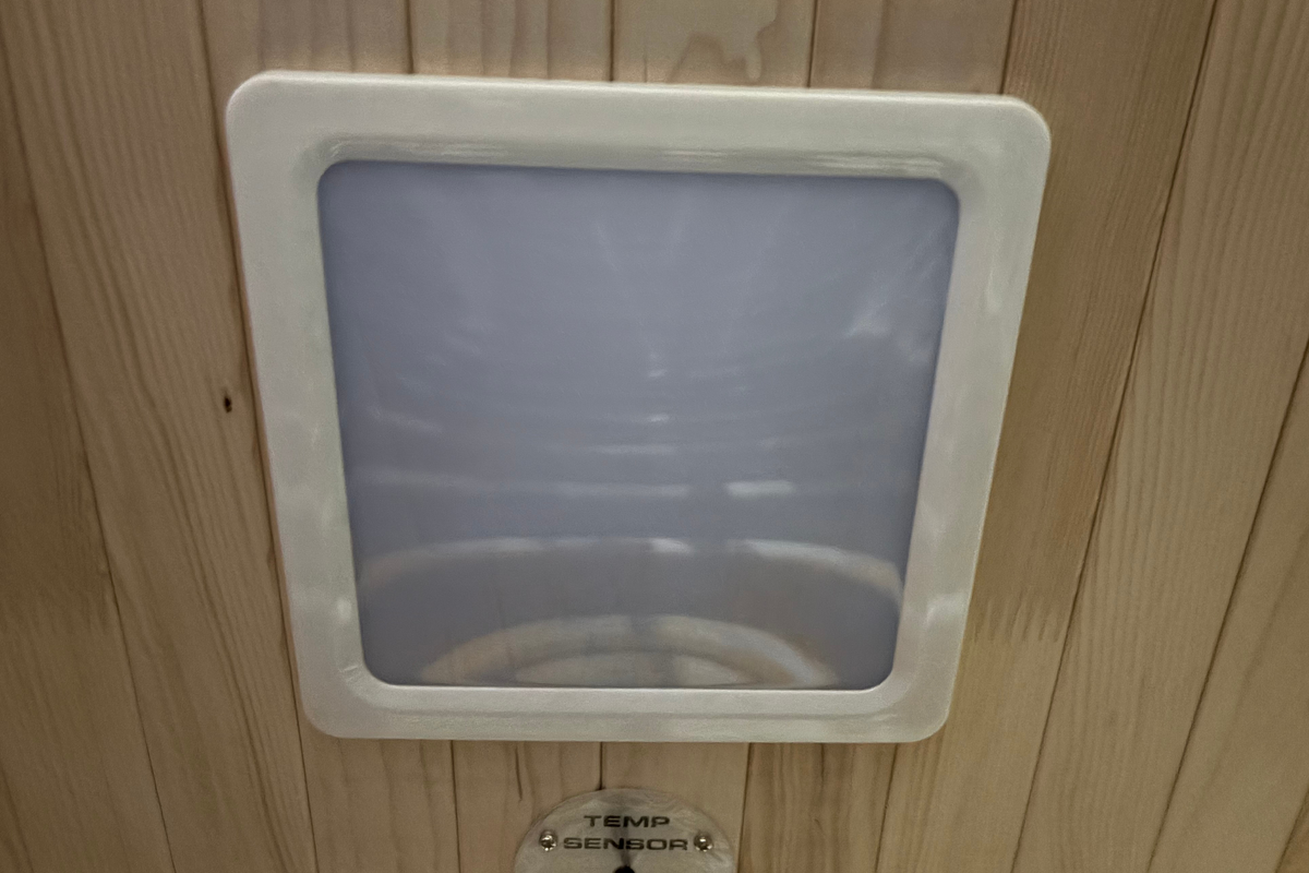 Blisspod Malmo 2-Person Infrared Sauna with Red Light Panel