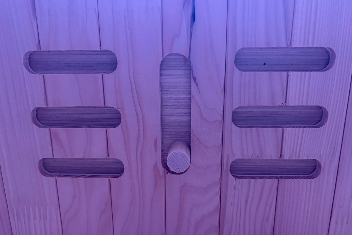 Blisspod Malmo 2-Person Infrared Sauna with Red Light Panel