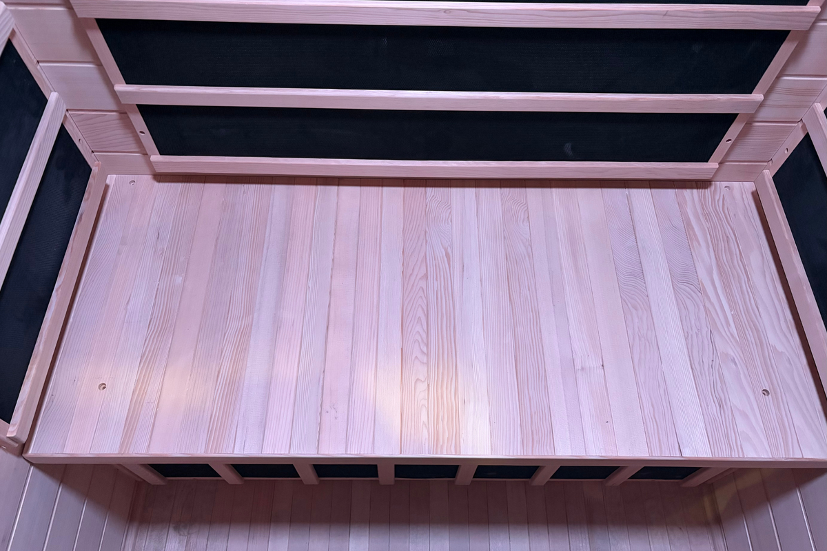 Blisspod Malmo 2-Person Infrared Sauna with Red Light Panel