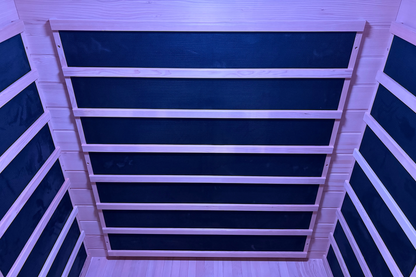 Blisspod Malmo 2-Person Infrared Sauna with Red Light Panel