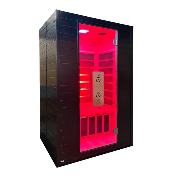 Blisspod Malmo 2-Person Infrared Sauna with Red Light Panel