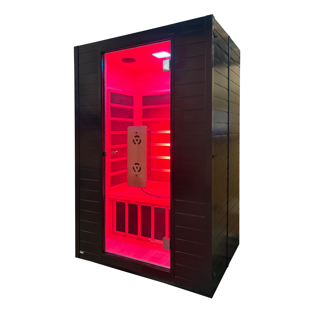 Blisspod Malmo 2-Person Infrared Sauna with Red Light Panel