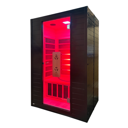 Blisspod Malmo 2-Person Infrared Sauna with Red Light Panel