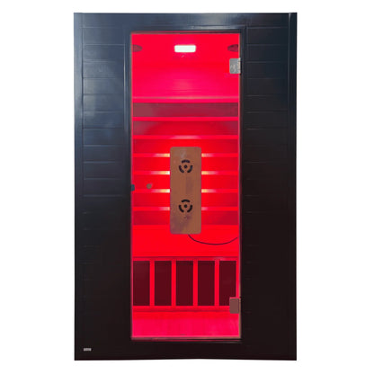 Blisspod Malmo 2-Person Infrared Sauna with Red Light Panel