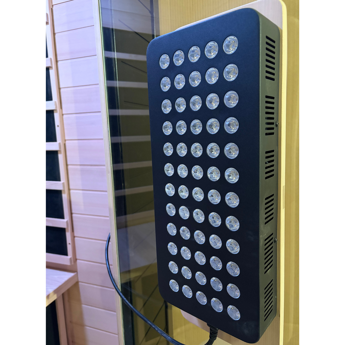 Blisspod Malmo 2-Person Infrared Sauna with Red Light Panel