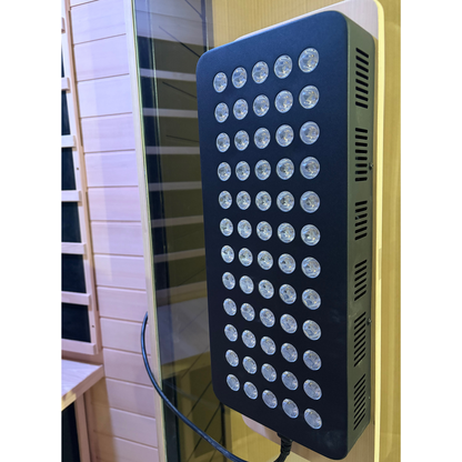 Blisspod Malmo 2-Person Infrared Sauna with Red Light Panel