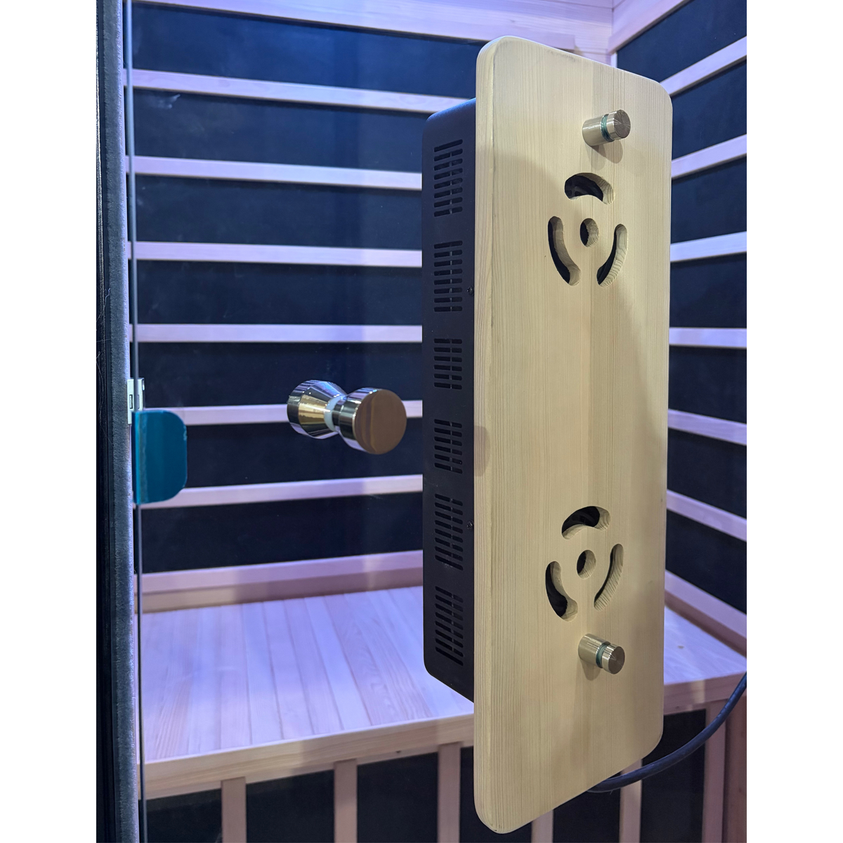 Blisspod Malmo 2-Person Infrared Sauna with Red Light Panel