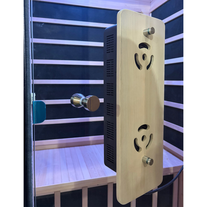 Blisspod Malmo 2-Person Infrared Sauna with Red Light Panel