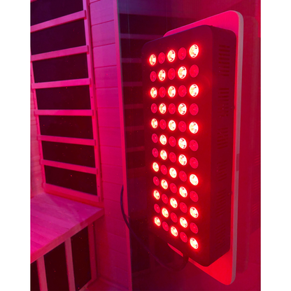Blisspod Malmo 2-Person Infrared Sauna with Red Light Panel