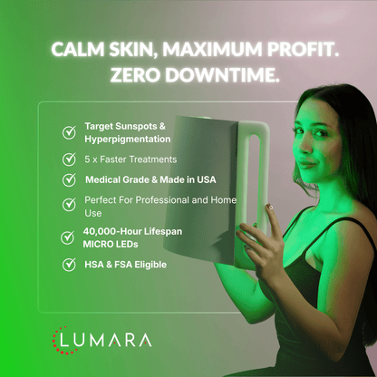 Lumara Illuminate Green V1 525nm LED Light Panel