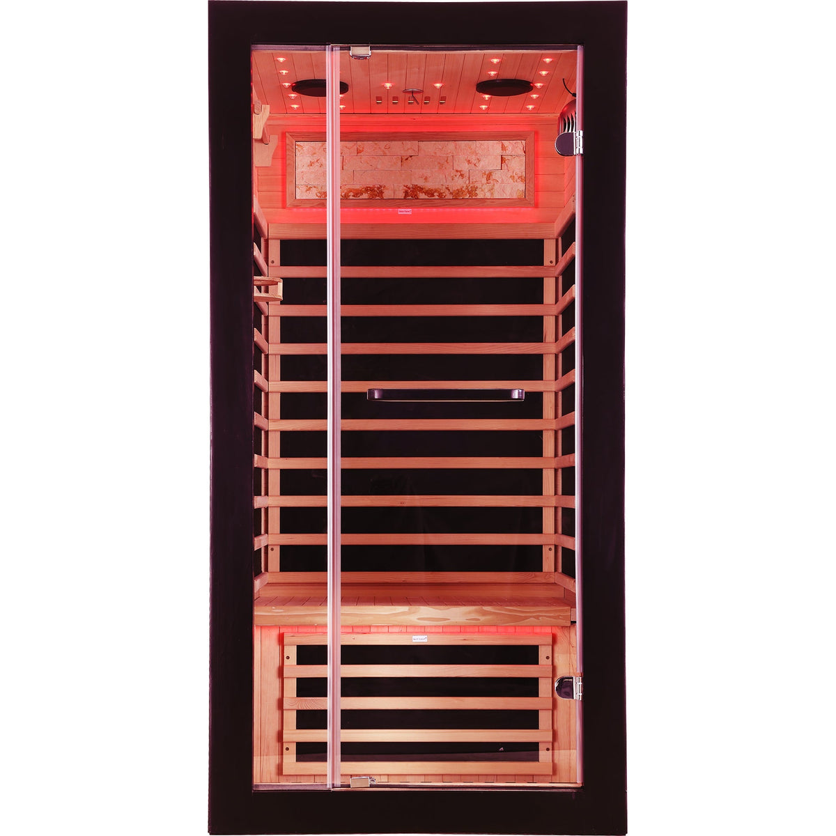 Hemlock Infrared Sauna with 7 Carbon Heating Panels
