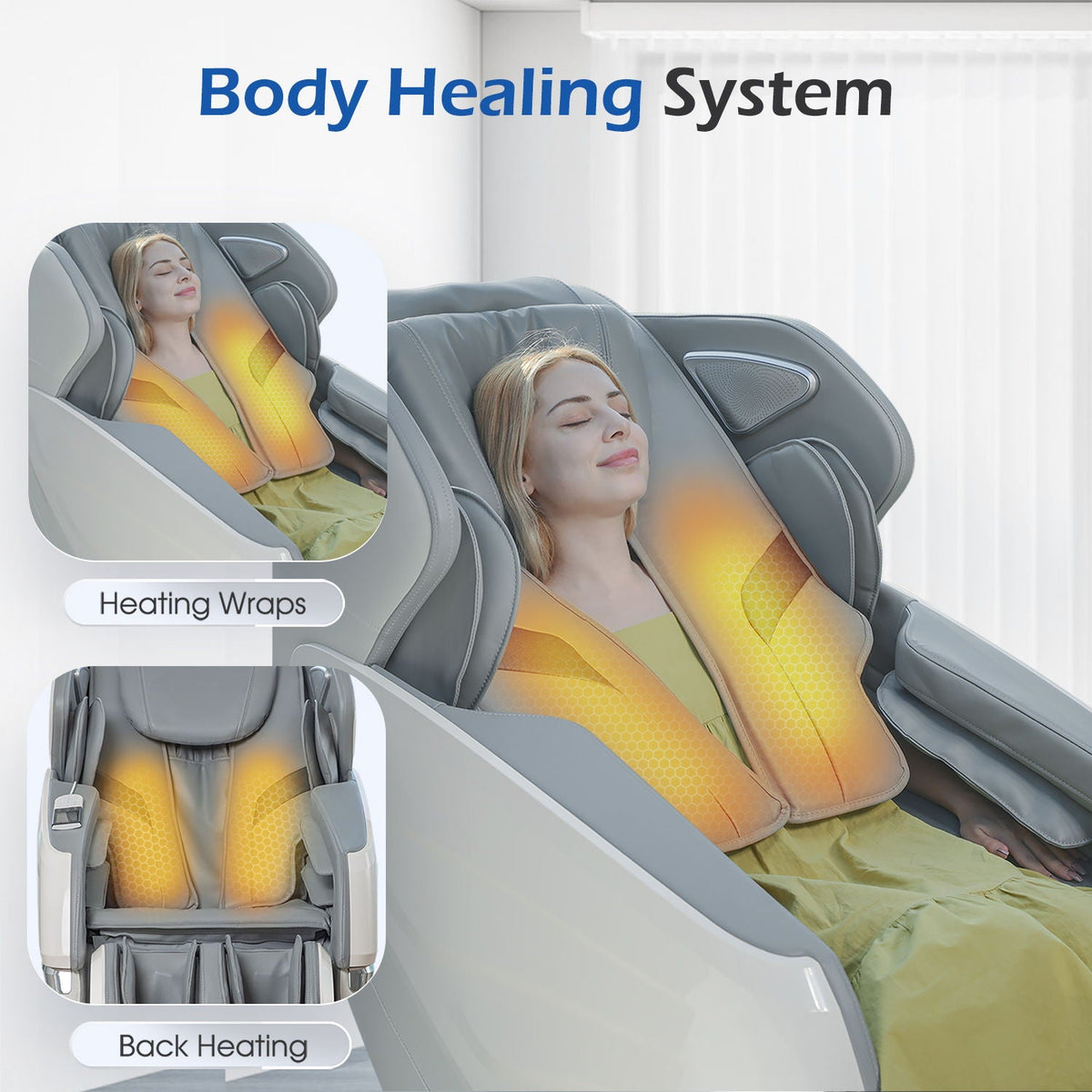 Bosscare GR8686 3D SL-Track Massage Chair with AI Voice