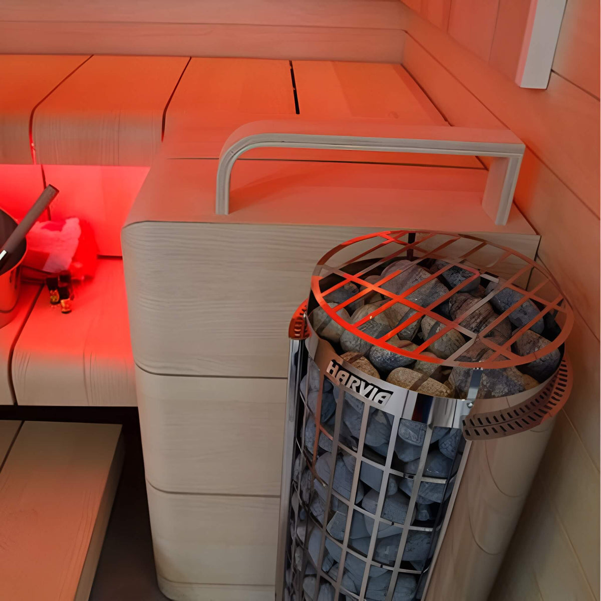 Harvia Cilindro PC Stainless Steel Pillar Sauna Heater